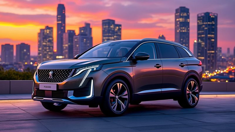 Nouveau Peugeot 4008 : performances et caractéristiques à ne pas manquer