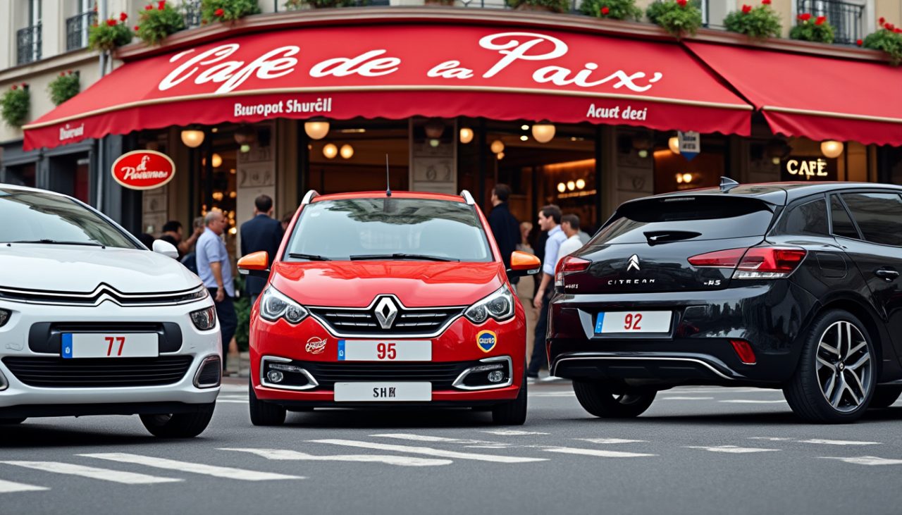 Signification des plaques d’immatriculation rouges en France