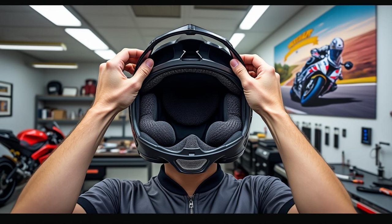 Comment adapter un casque de moto trop grand pour un meilleur confort ?