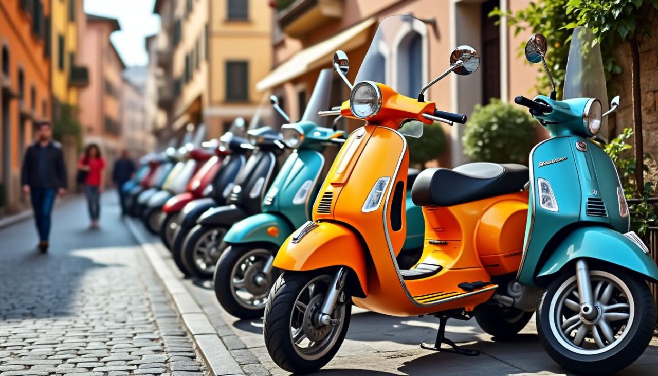 Les meilleures marques de scooters italiens