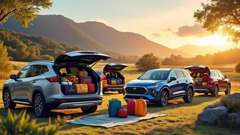 Les meilleurs SUV avec un grand coffre pour les familles
