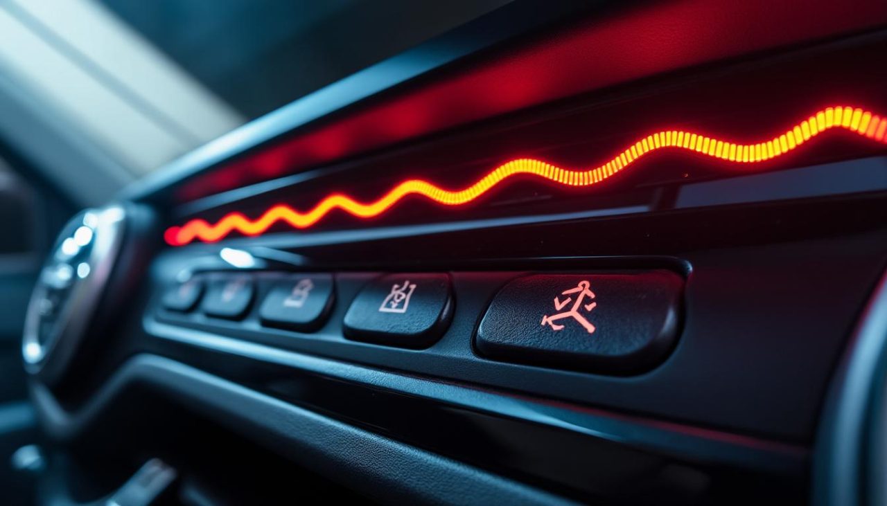 Que signifie le voyant zigzag rouge sur un Dacia Duster ?