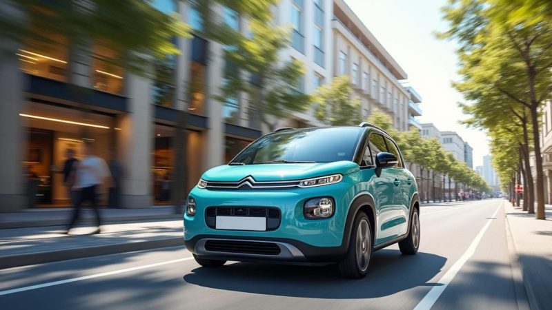 Quelle est la vitesse maximale de la Citroën AMI ?