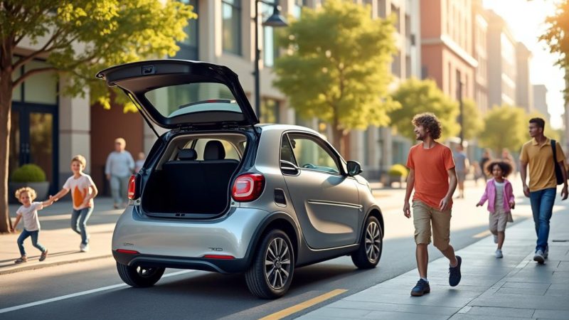 Voiture citadine avec grand coffre : un choix judicieux pour les familles urbaines