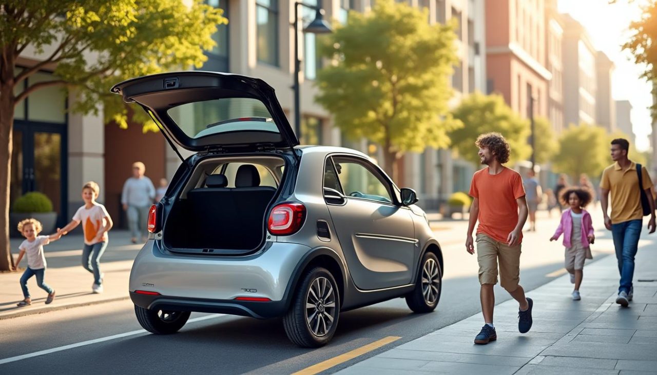 Voiture citadine avec grand coffre : un choix judicieux pour les familles urbaines