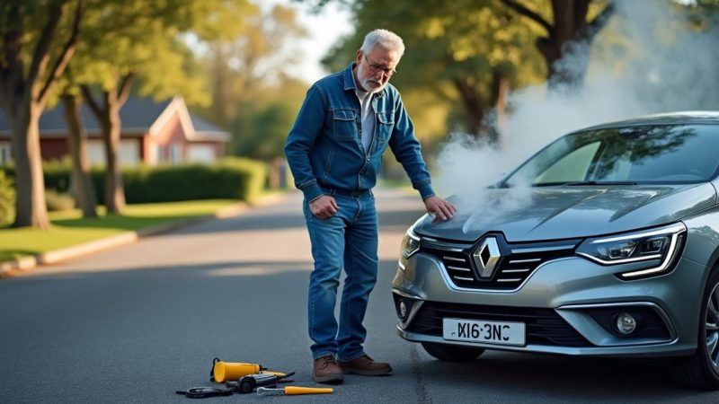 Que faire lorsque de la fumée s’échappe de la ventilation de votre Mégane ?