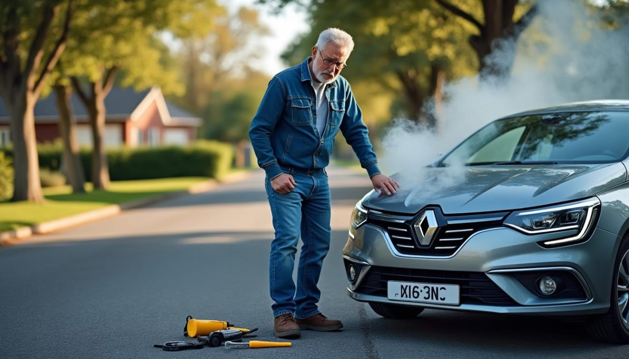 Que faire lorsque de la fumée s’échappe de la ventilation de votre Mégane ?