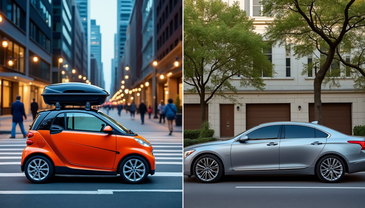 Différences clés entre une citadine et une berline