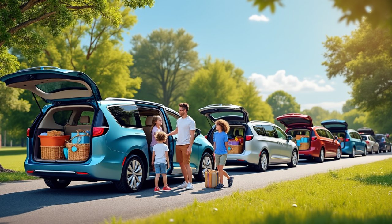 Les meilleurs monospaces avec un grand coffre pour votre famille