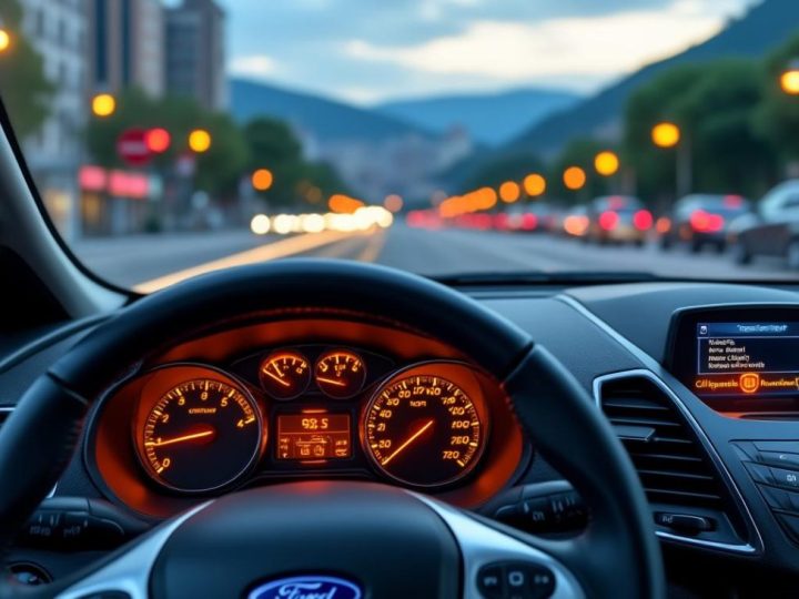 Que signifie le voyant orange sur une Ford Fiesta ?