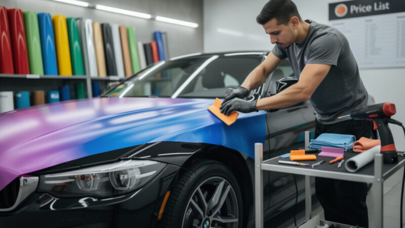 Combien coûte un covering sur une voiture ?