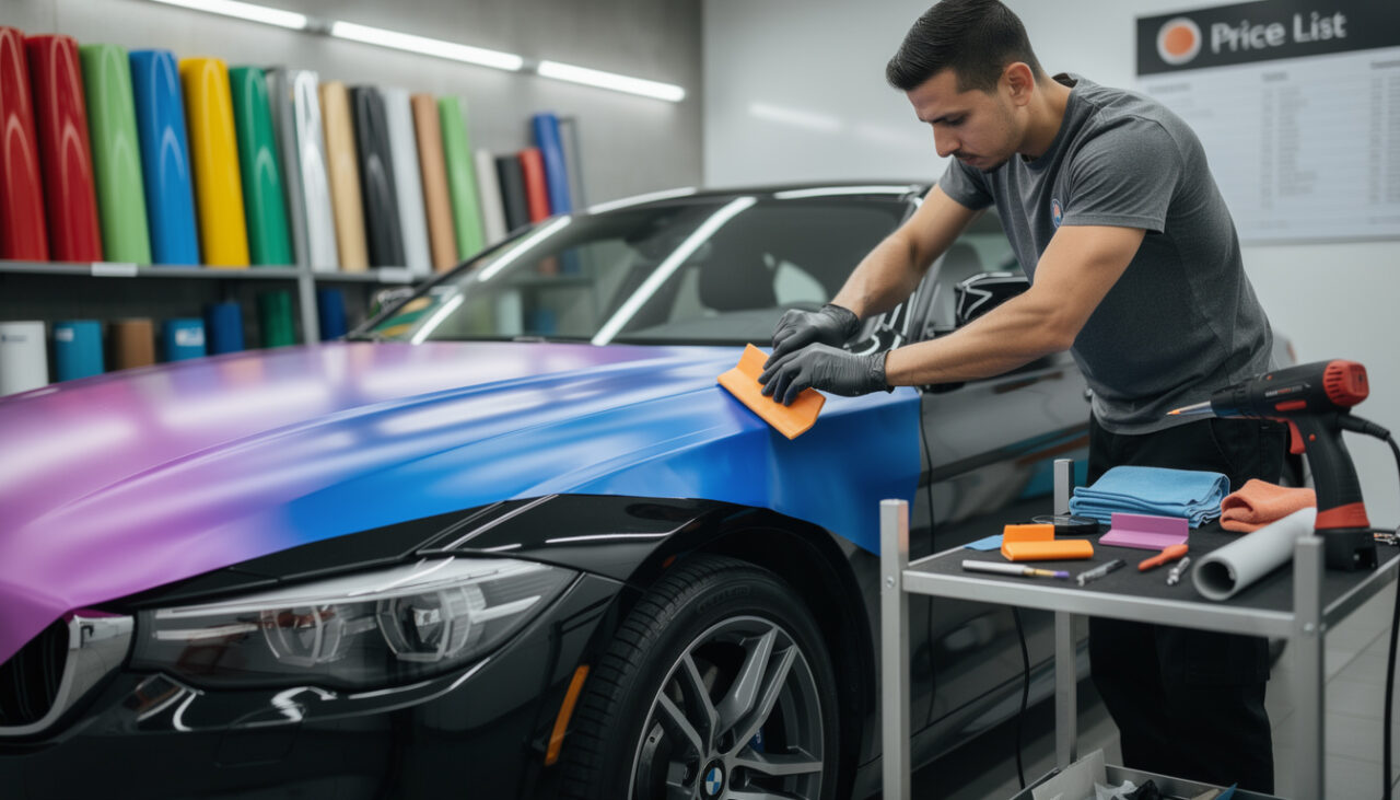 Combien coûte un covering sur une voiture ?