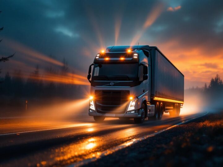 Améliorer la visibilité de nuit en camion : longue portée antibrouillard ou barre LED ?