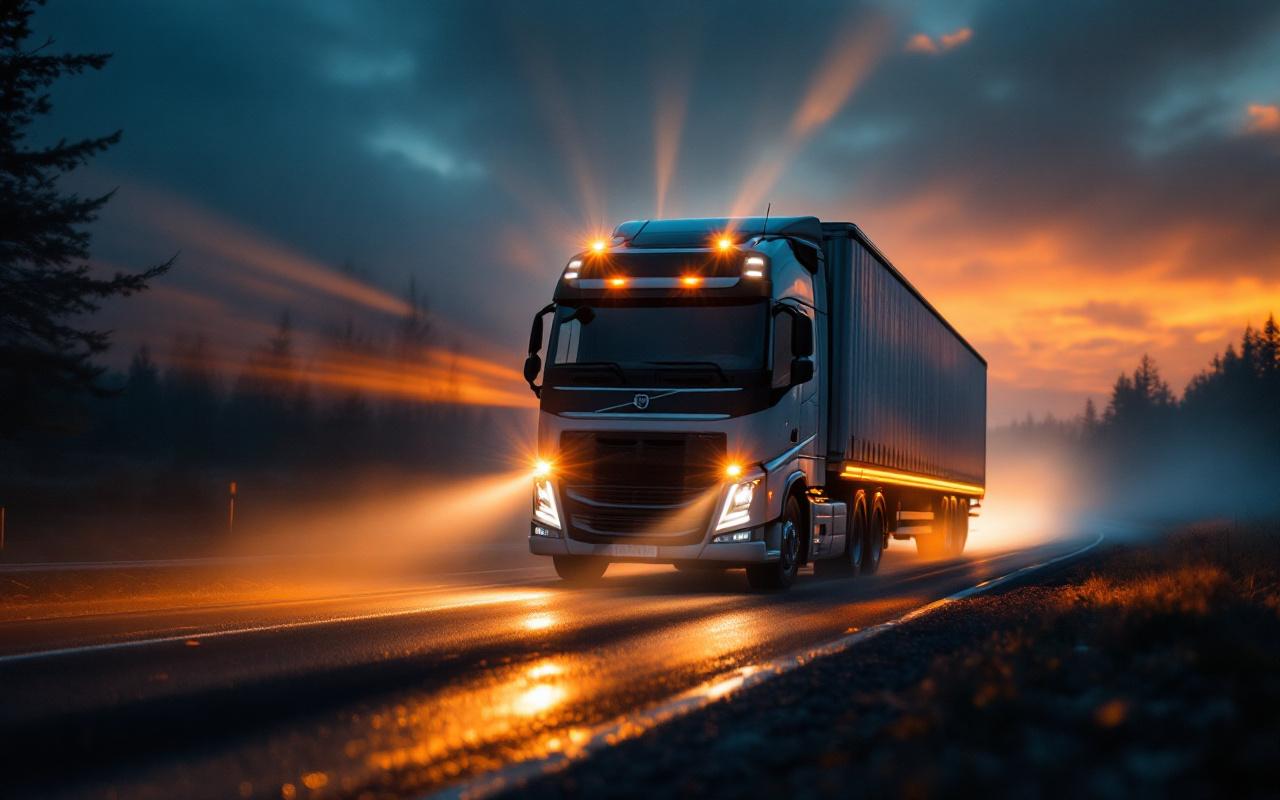 Améliorer la visibilité de nuit en camion : longue portée antibrouillard ou barre LED ?