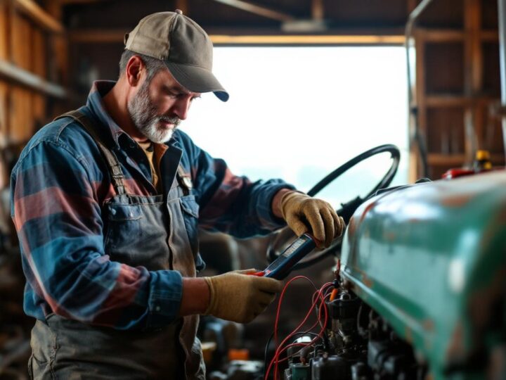 Démarrage difficile d’un tracteur : quand faut-il changer le démarreur et ses composants ?