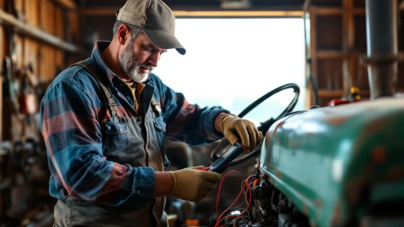 Démarrage difficile d’un tracteur : quand faut-il changer le démarreur et ses composants ?