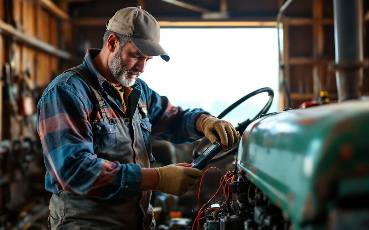 Démarrage difficile d’un tracteur : quand faut-il changer le démarreur et ses composants ?