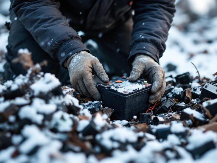 Pourquoi le ferrailleur voit le prix de la batterie au kilo chuter l’hiver et comment en profiter